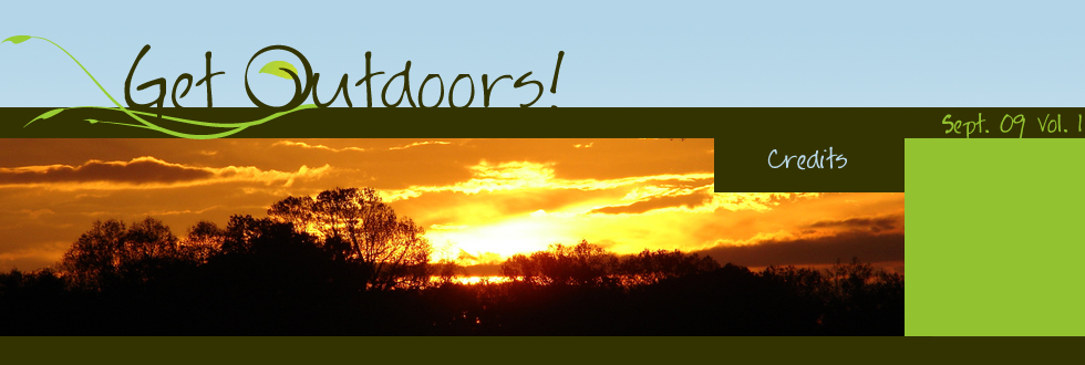Get Outdoors! Logo - Sunset