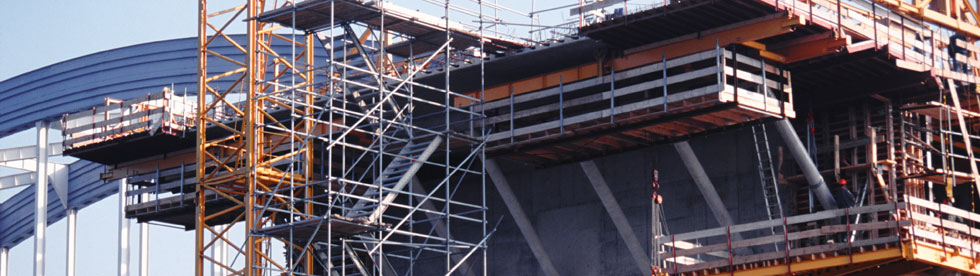 Bridge under construction