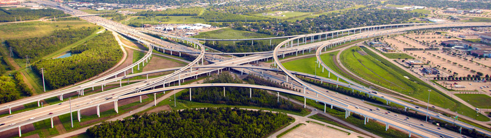 Arial View of Overpass