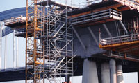 Bridge under construction