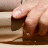 Making pottery