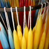 Beeswax candles